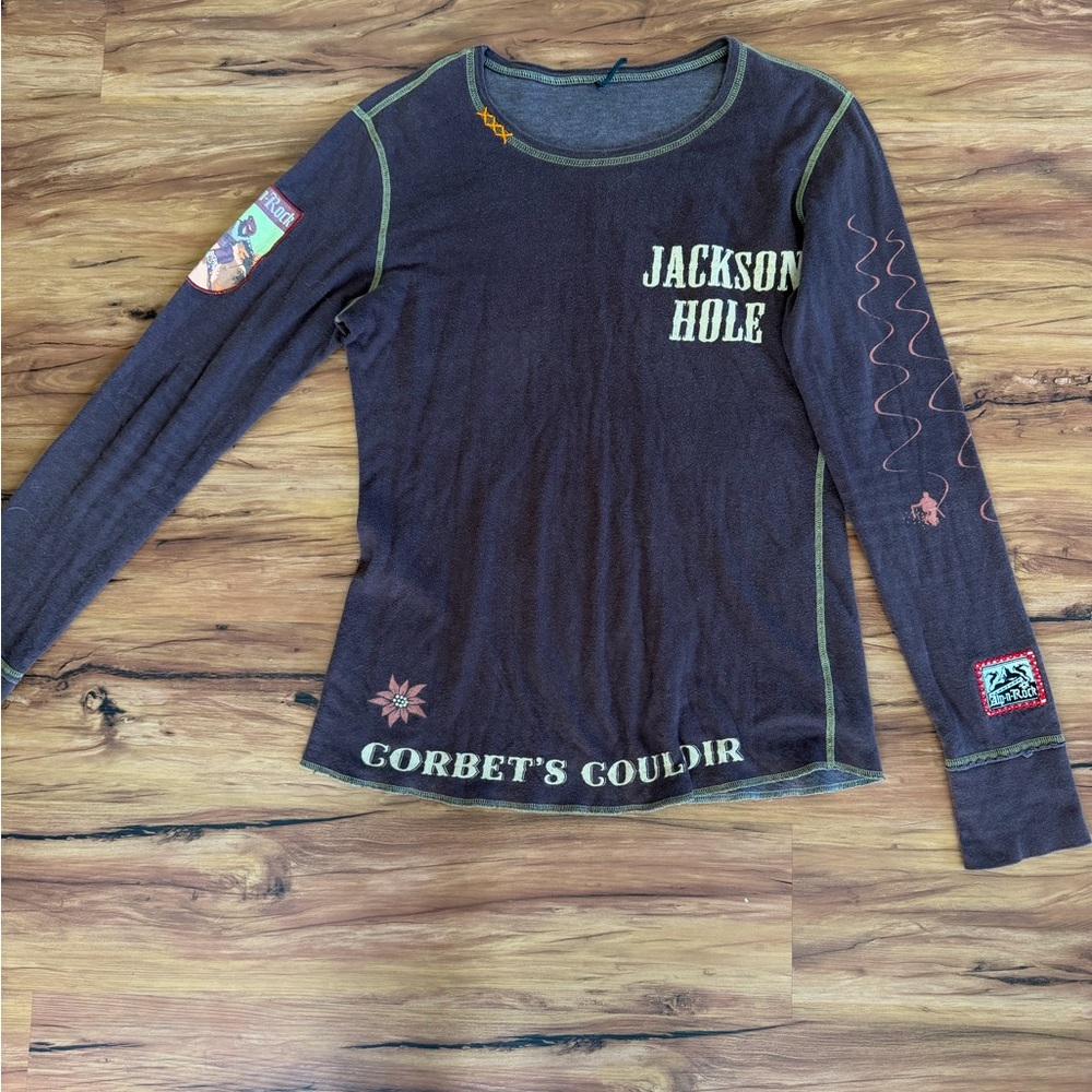 Jackson Hole Long Sleeve Graphic Tee